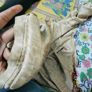 Brown Floral Print Kurti