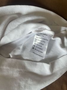 White 'Never Mind' Graphic Tank