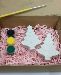 DIY Christmas Tree colouring Craft Kit