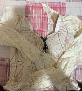 Lace Bustier Top