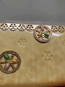 Part Floral Wallet