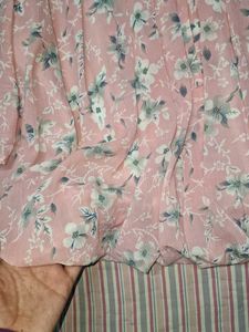 Floral Print Crop Top