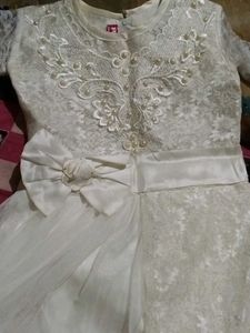 Elegant White Bridal gown