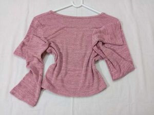 Cozy Heathered Long Sleeve Top