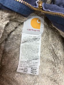 Carhartt Navy Blue Hooded Jacket
