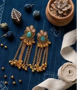Beautiful Beaded Chandelier Earrings