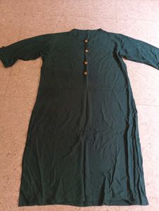 Emerald Green Kurti Set