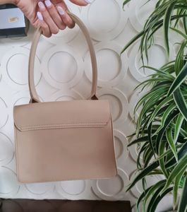 Beige Handbag