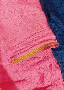 Elegant Pink Textured Kurta