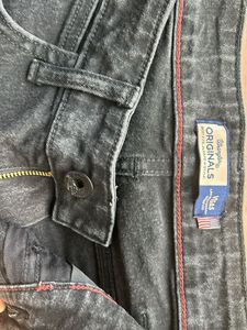 28 Waist Skinny Black Denim From Wrangler