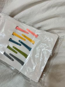 Colorful Hair Styling Clips Set