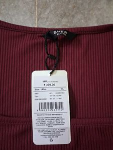 Ribbed Square Neck Crop Top