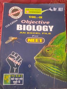 Objective Biology Vol. II for NEET , 11th Edition.