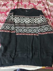 Men's Fair Isle Knit Sweater