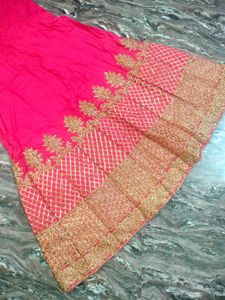 Beautiful Pink Embroidered Lehenga Choli