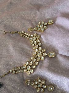 pure kundan jwellery earing set