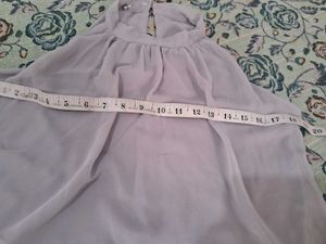 Light Gray Halter Neck Top