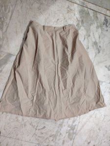 Chic A-Line Midi Skirt by Zara
