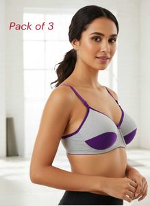 Pack of 3 Women  Bra