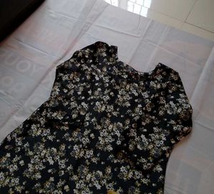 Floral Print Kurti with Pants