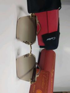 Cartier Rimless Sunglasses