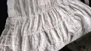 white dress