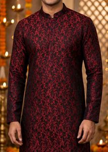 Elegant Maroon Kurta