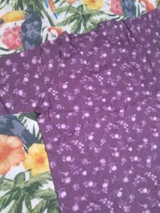 Charming Floral Print T-Shirt