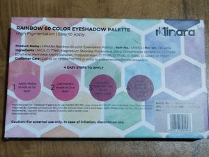 60 Color Eyeshadow Palette - Minara