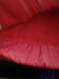 Red Quilted Jacket