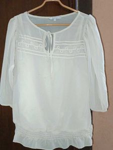 Trending Ruffle Sleeves Top