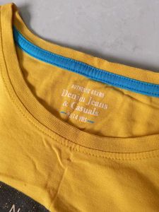 Cool Yellow Graphic T-Shirt