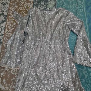 Sparkling Wrap Dress