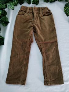 Brown Cotton Pant (Boys)