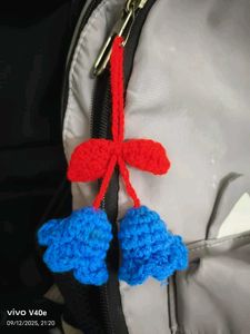 Crochet Christmas Bells Ornament