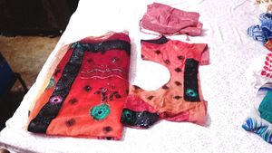 net saree blouse petticoat kurti set