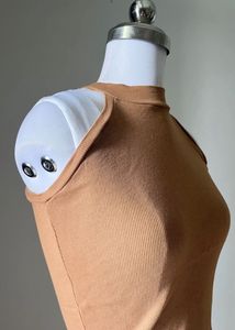 Ribbed Mock Neck Tank Top