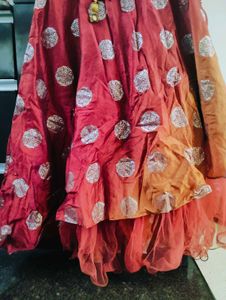 Elegant Ethnic Gown with Unique Design