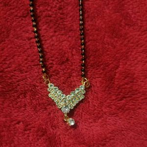 Stylish Mangalsutra with CZ Stones