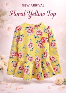 Floral peplum Top - Stylish &amp; Unique 👗