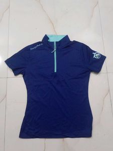 Basic Brown T-Shirt blue colour tshirt