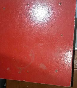 Wooden puja chauki Red color