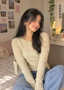 Sparkly Gold Long Sleeve Top