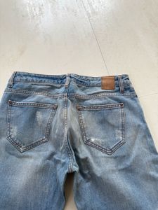 Vintage Zara Distressed Blue Denim Jeans