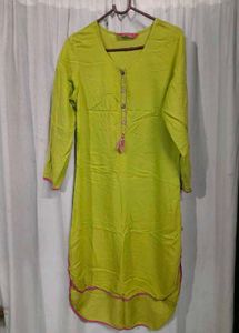 Lime Kurta