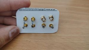 Cute Earring Set - 4 pairs
