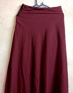 Beautiful Maroon Ethnic Skirt
