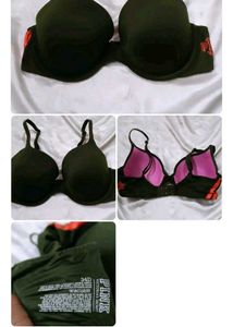 Burgundy  Bran Bra