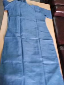 Blue Embroidered Kurta with Pants Set