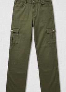 Olive Green Cargo Pants